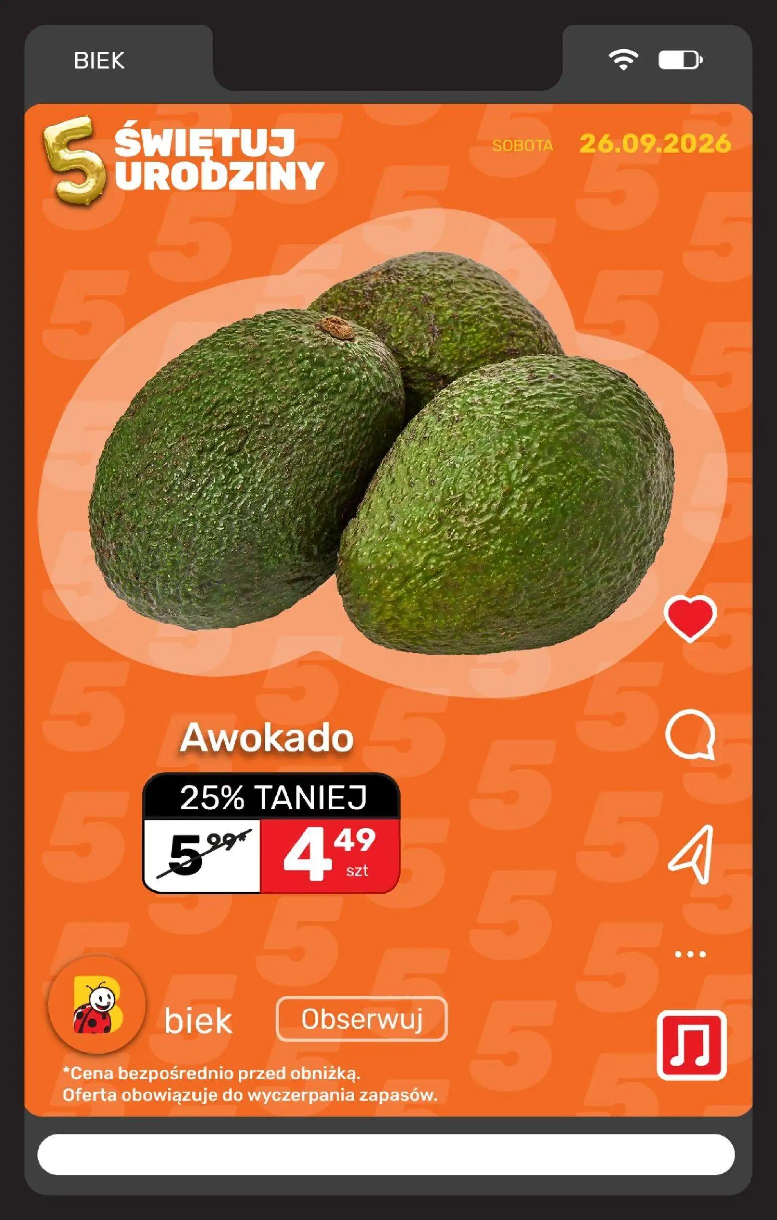 Biedronka gazetka, strona 7 z 36 — Awokado