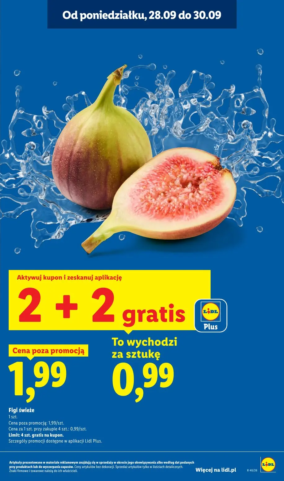 Lidl gazetka, strona 13 z 101 — Figi świeże