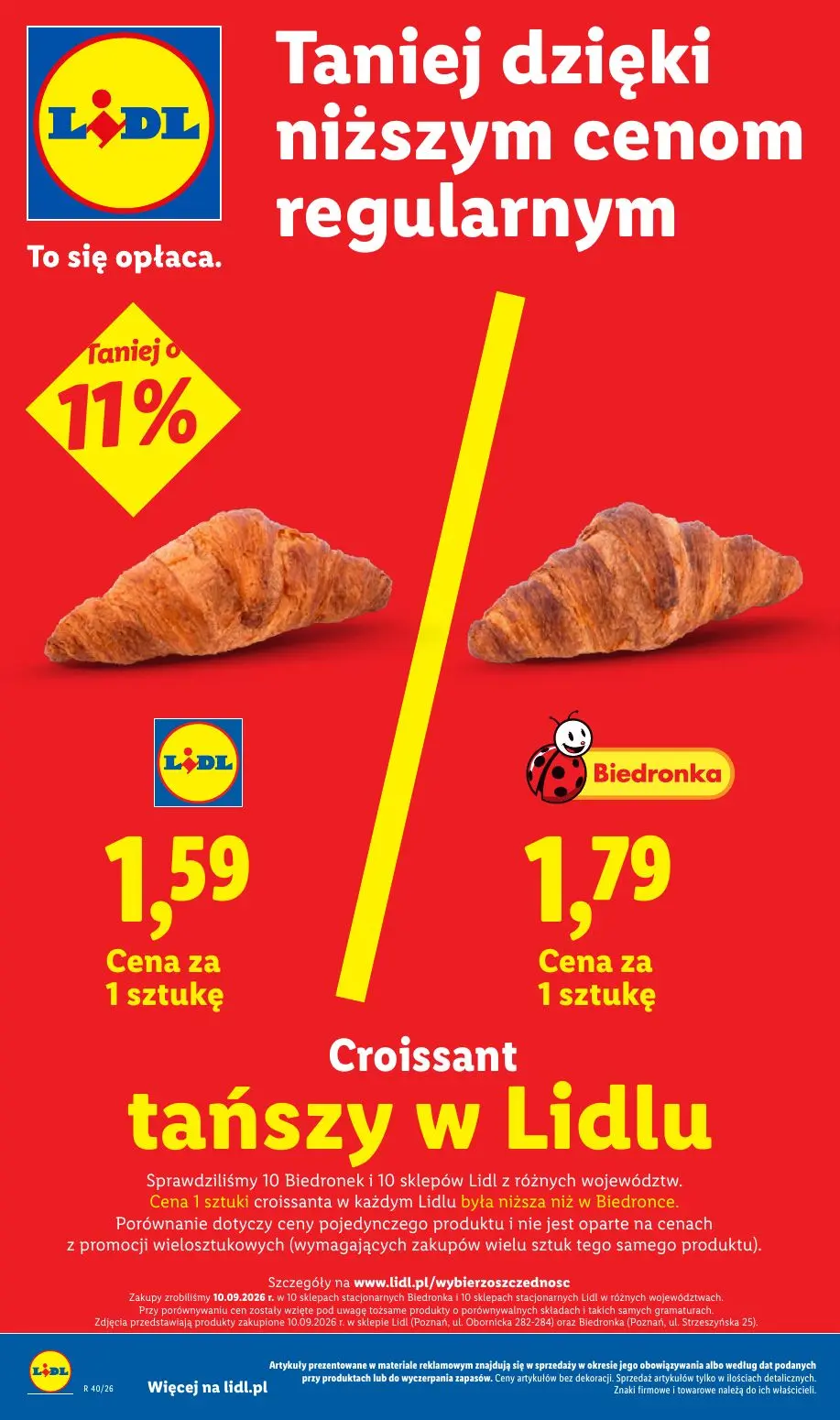 Lidl gazetka, strona 26 z 101 — Croissant