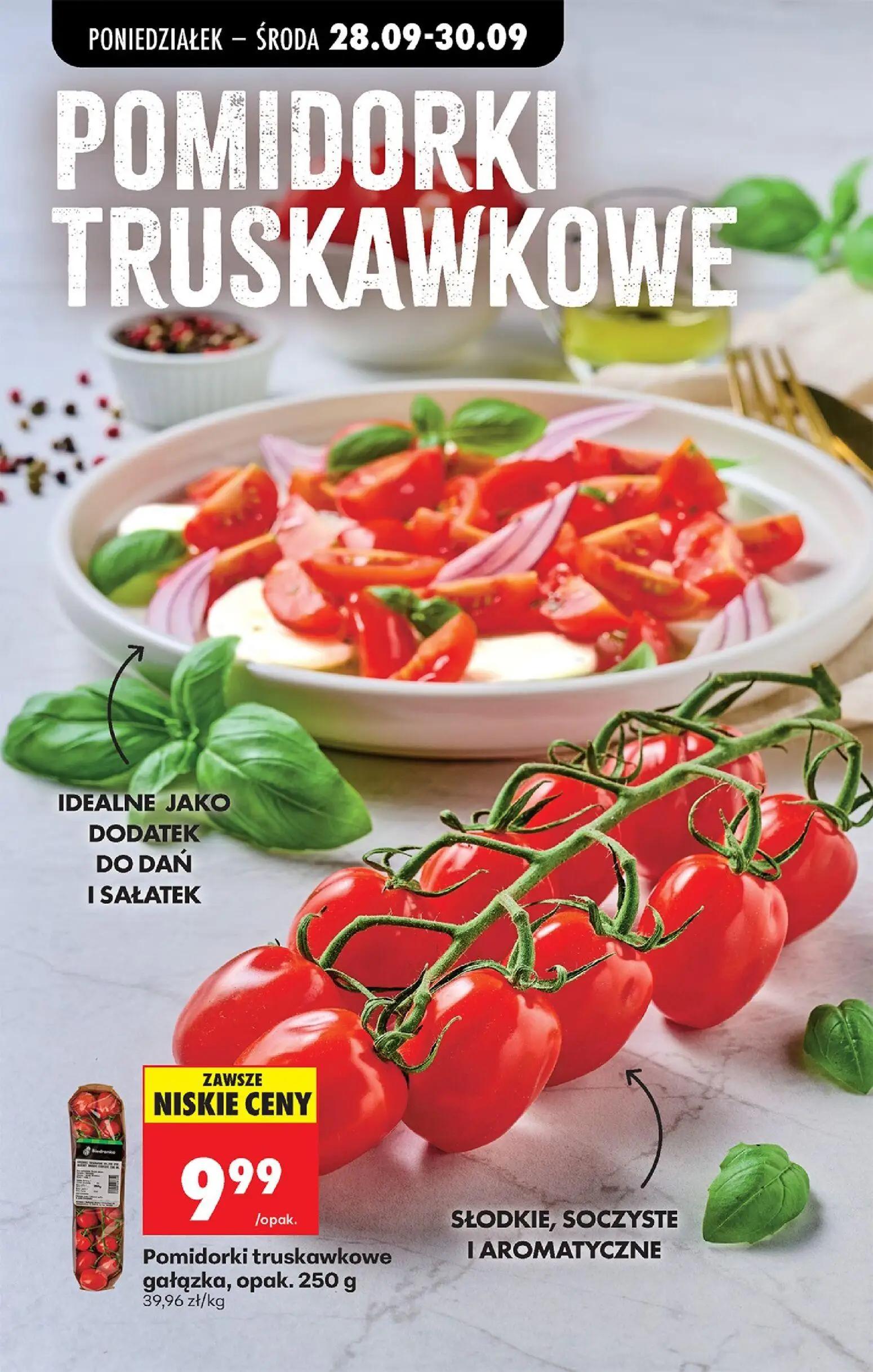 Biedronka gazetka, strona 39 z 106 — Pomidorki truskawkowe gałązka