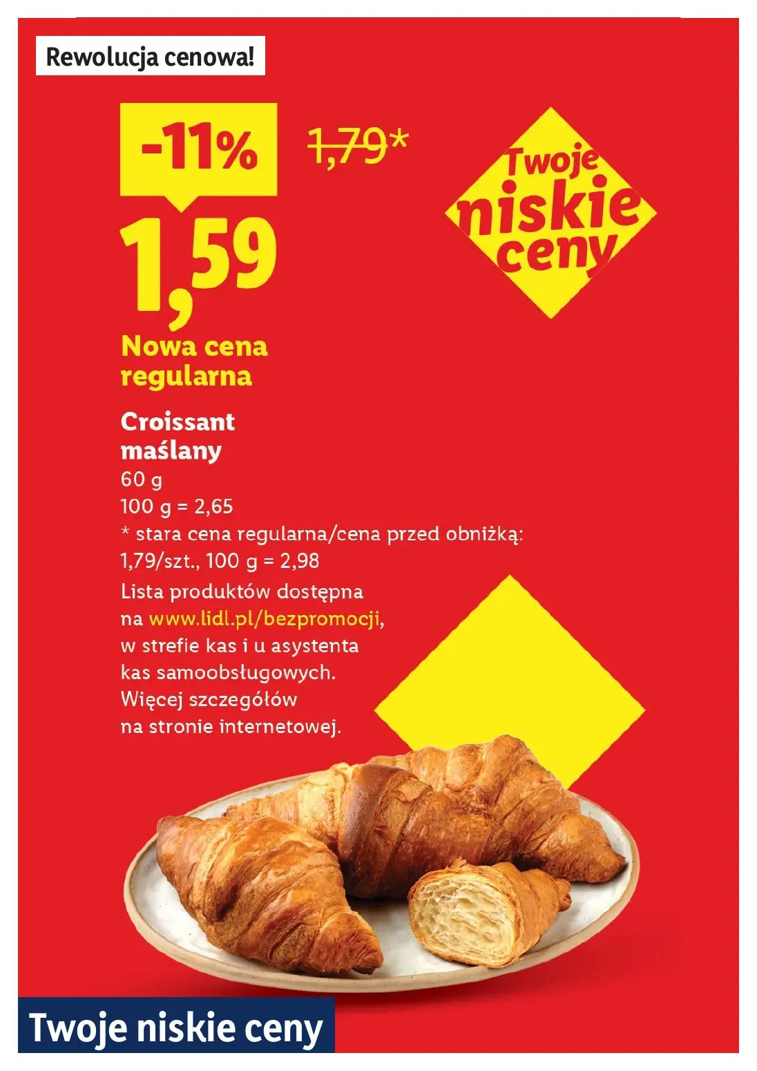 Lidl gazetka, strona 10 z 30 — Croissant maślany