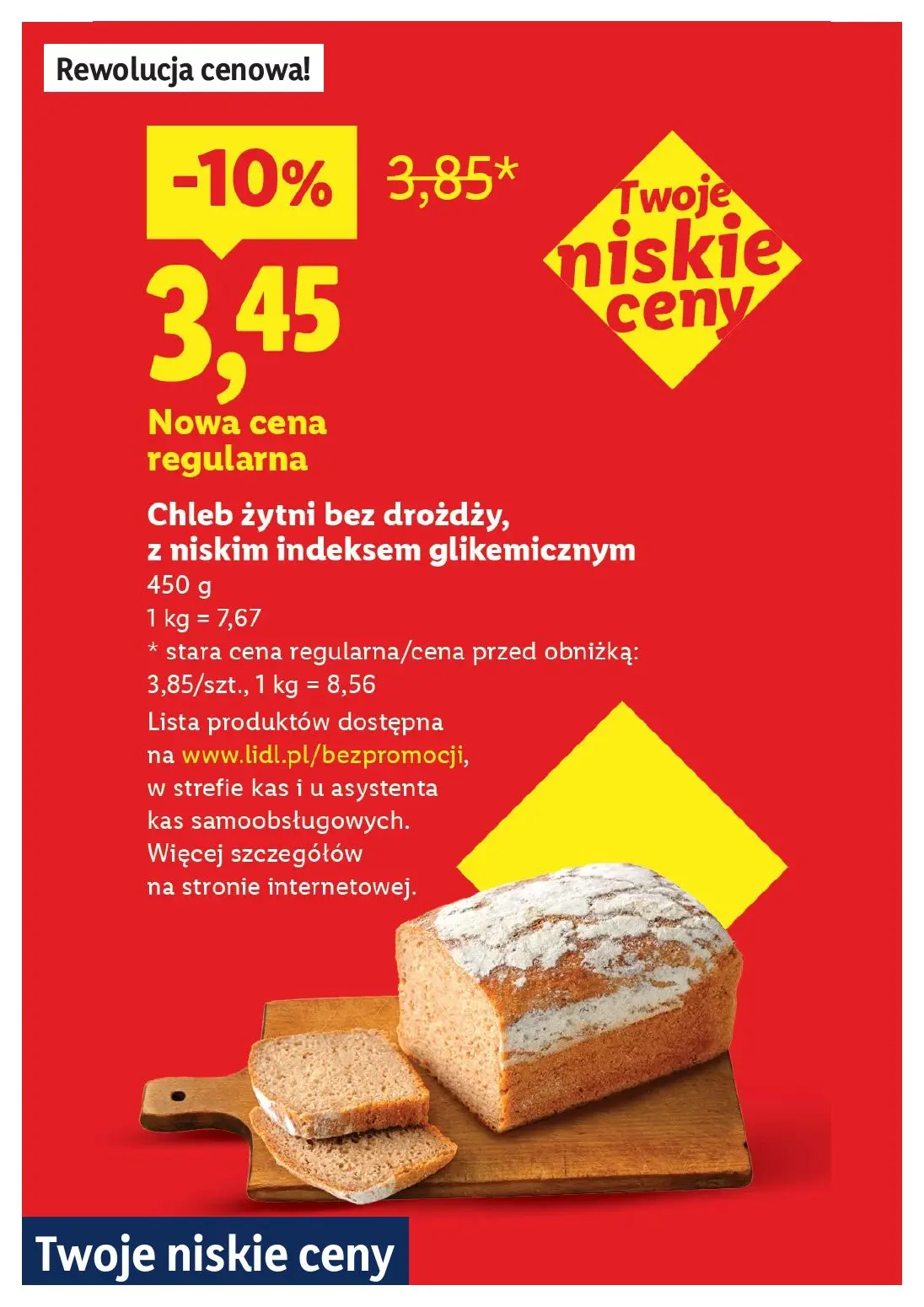 Lidl gazetka, strona 11 z 30 — Chleb żytni bez drożdży, z niskim indeksem glikemicznym
