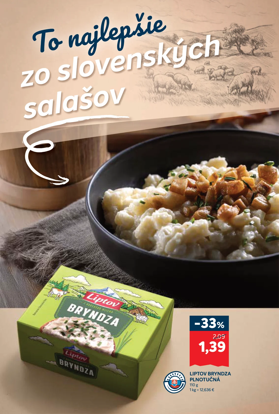 Kraj leták, strana 7 z 16 — LIPTOV BRYNDZA PLNOTUČNÁ