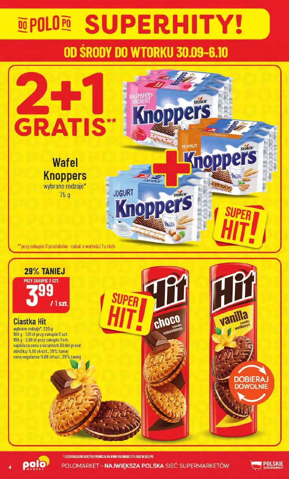 POLOmarket gazetka, strona 4 z 66 — Ciastka Hit choco