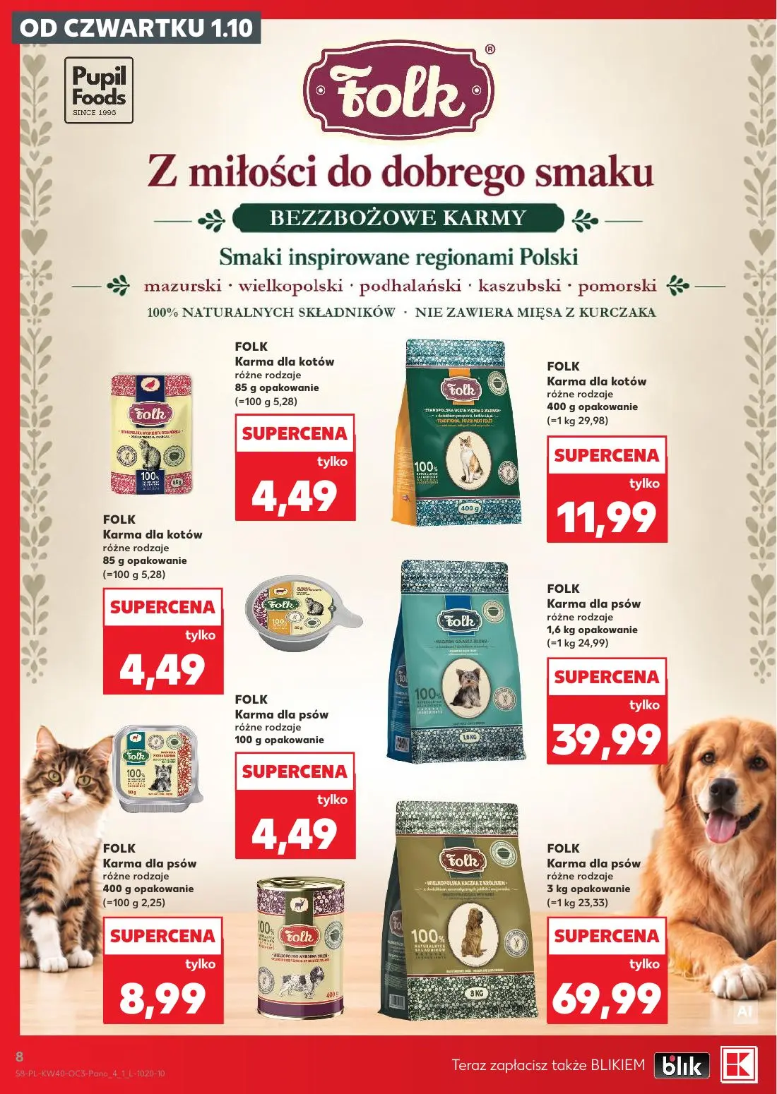 Kaufland gazetka, strona 8 z 18 — Karma dla kotów, Karma dla kotów, Karma dla kotów