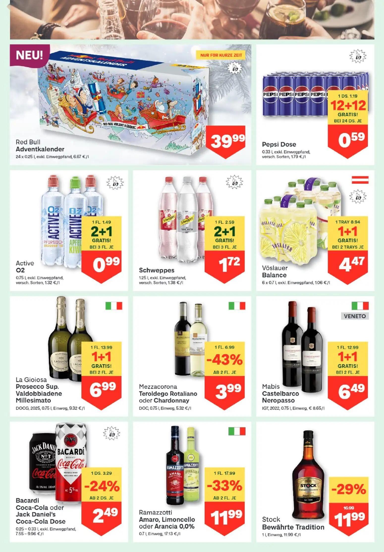 MPREIS Prospekt, Seite 10 von 15 — La Gioiosa Prosecco Sup. Valdobbiadene Millesimato, Mabis Castelbarco Neropasso, Ramazzot…