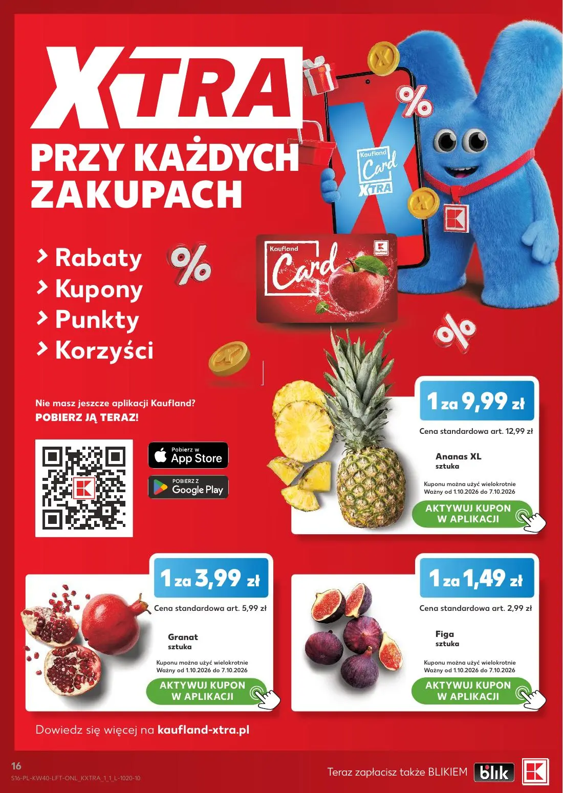 Kaufland gazetka, strona 16 z 67 — Ananas XL, Granat, Figa