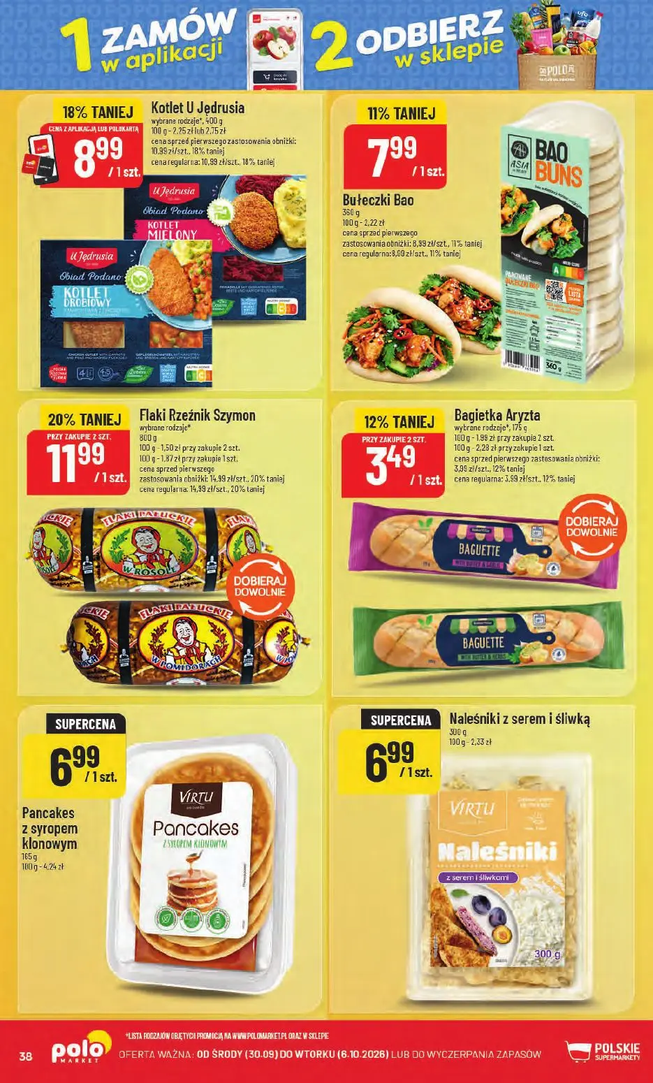 POLOmarket gazetka, strona 38 z 66 — Flaki Rzeźnik Szymon, Kotlet U Jędrusia, Bułeczki Bao