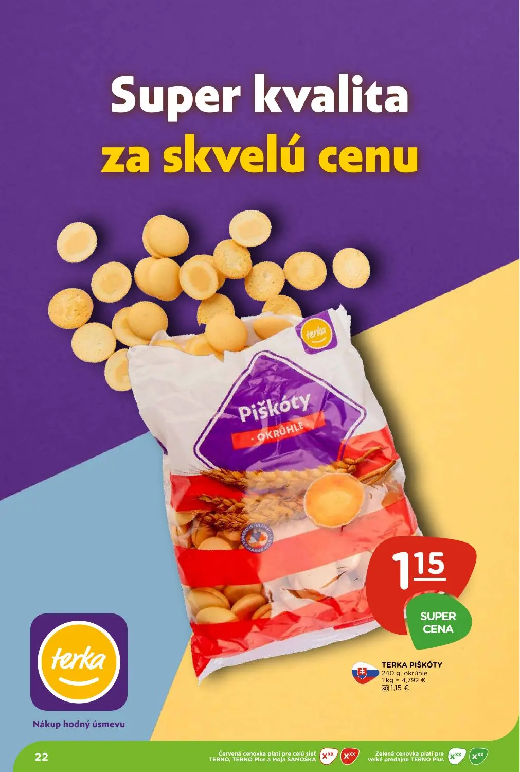 Terno leták, strana 22 z 28 — TERKA PIŠKÓTY