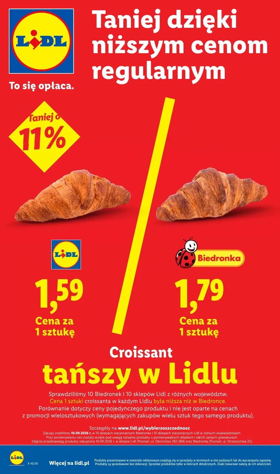Lidl gazetka, strona 30 z 109 — Croissant, Croissant