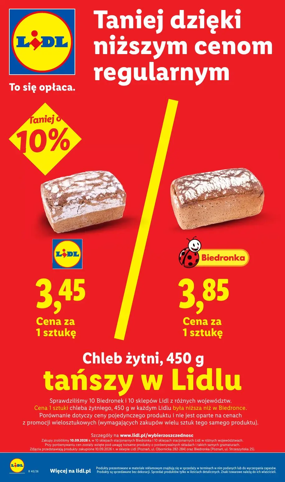 Lidl gazetka, strona 32 z 109 — Chleb żytni