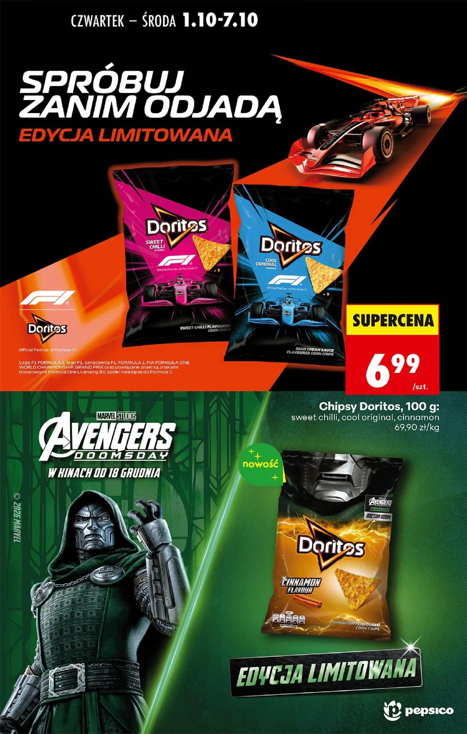 Biedronka gazetka, strona 63 z 94 — Chipsy Doritos