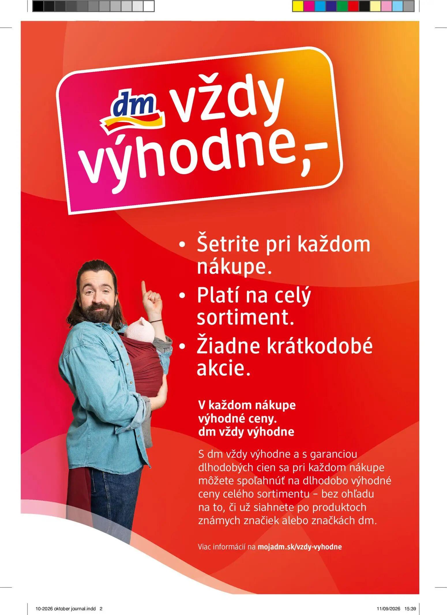 DM Drogerie leták, strana 2 z 32